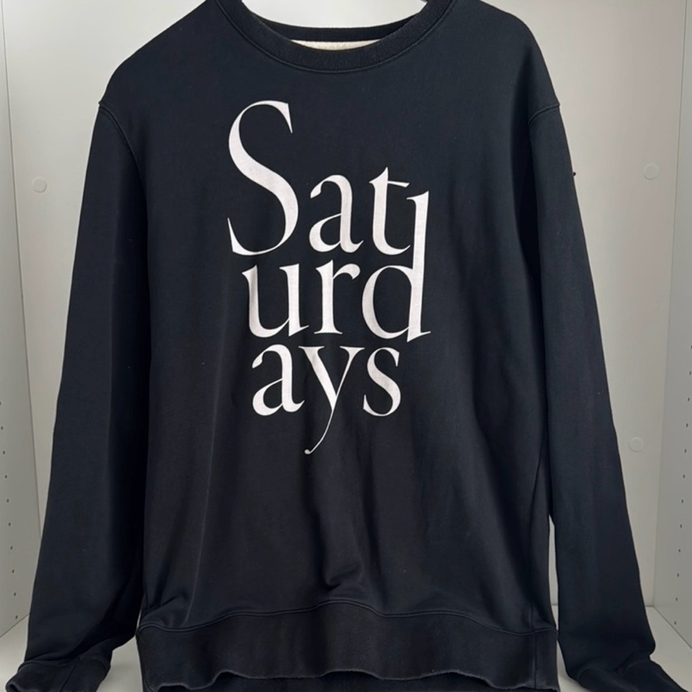 SATURDAYS NEW YORK Sweatshirt Size L